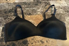 VINTAGE WARNERS BRA!  SIZE 34 C.  BLACK