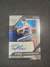 2020 Panini Prizm MLB Arizona Diamondbacks Pro Penmanship Taylor Clarke Auto🔥
