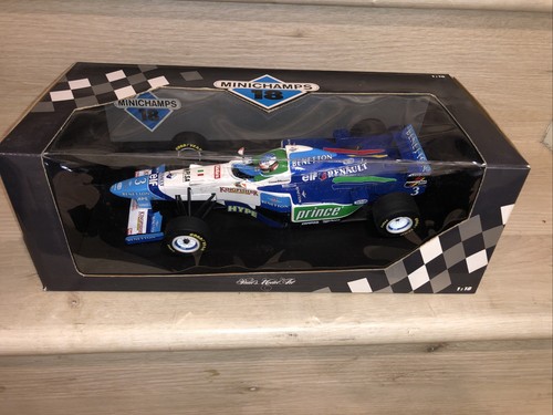 MINICHAMPS 180960003 Benetton Renault B196 J.Alesi #3 1/18 New - 第 1/6 張圖片
