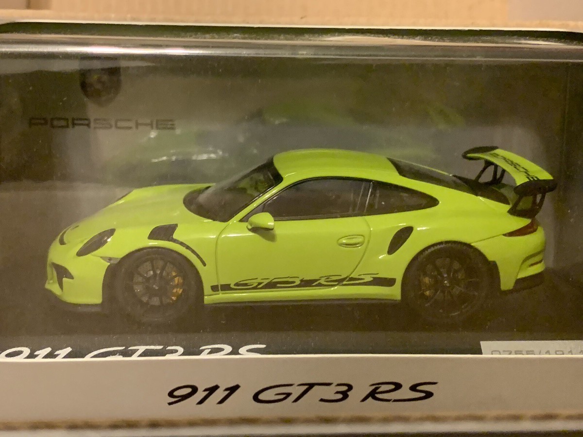 ミニカー MINICHAMPS Porsche 911 (991) GT3 RS 1/43 Porsche 911 GT3 RS (991) Acid Green Ultra Rare! Minichamps 1