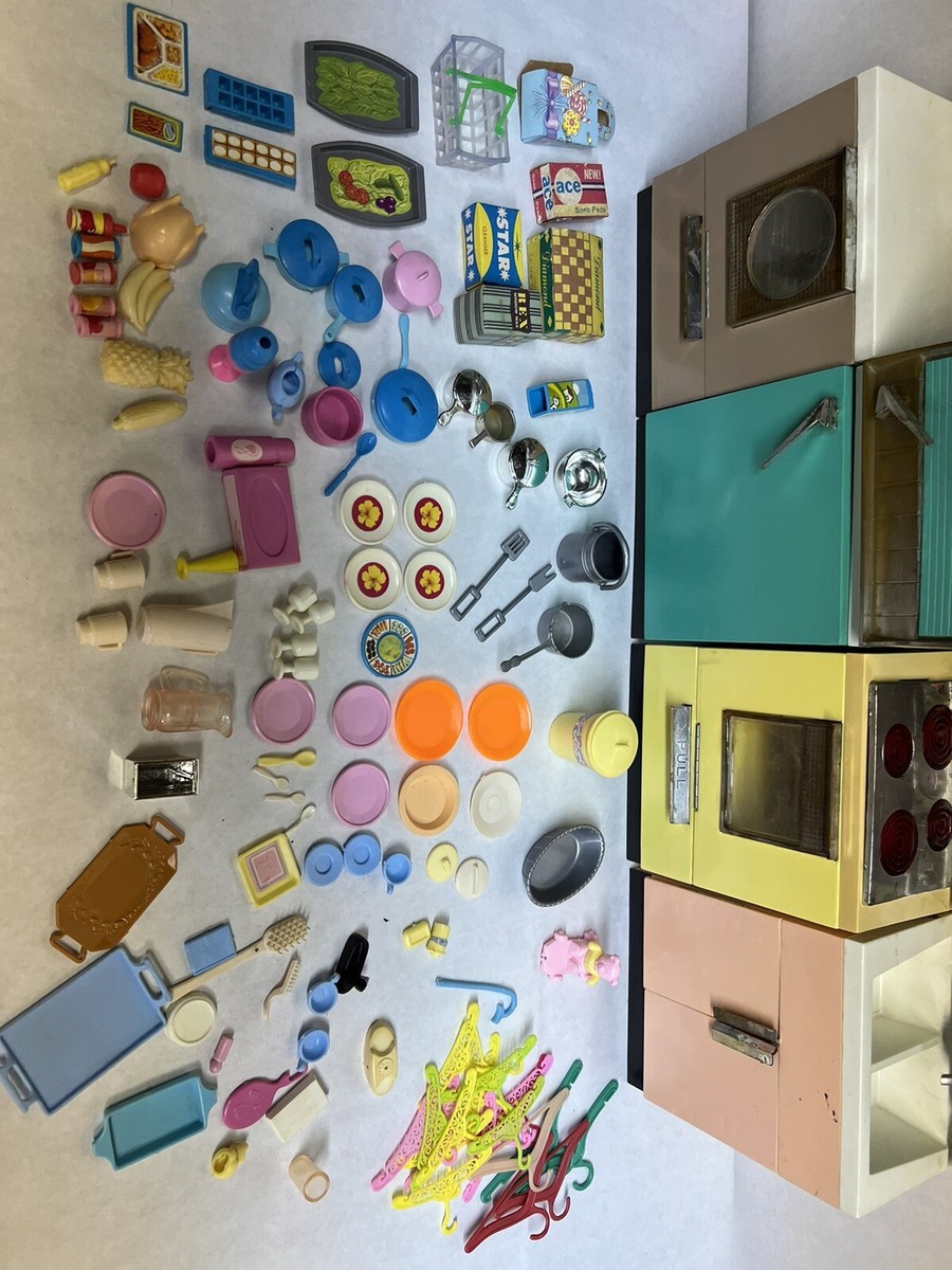 小物・アクセサリー 1960s DE-LUXE DREAM KITCHEN Vintage 1960's MCM Barbie Doll Reading Deluxe DREAM KITCHEN
