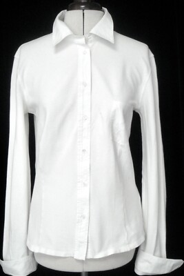 MAX MARA WEEKEND   Bluse Hemd Hemdbluse   L XL 42 44   WEIß