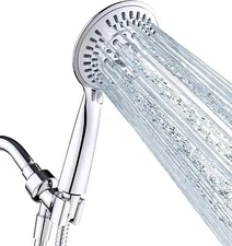 New High Pressure 9 Spray Settings Handheld Shower Head Set PSS9900-01