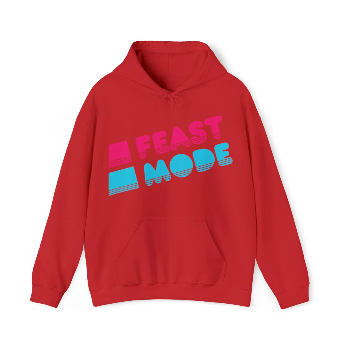 Retro Feast Mode Thanksgiving Graphic Hoodie