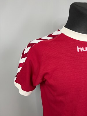 Maillot Hummel Danemark Domicile – Taille S Homme, Rouge, Occasion 9,5/10