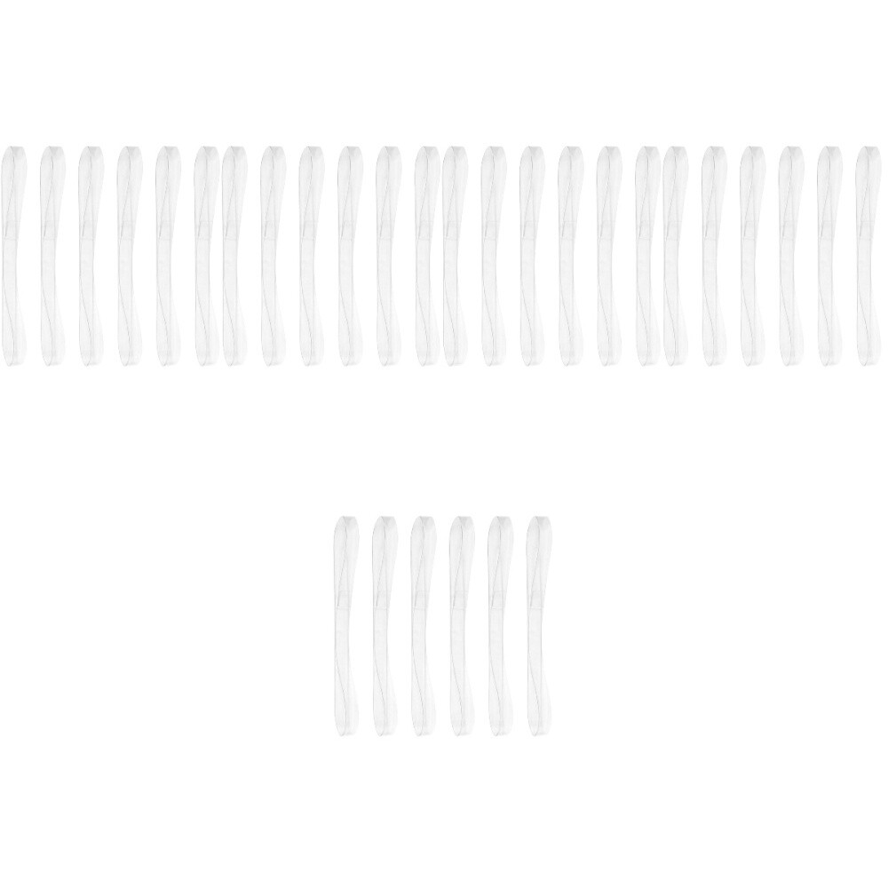 APL 5 Pezzi Lacci Uomo Donna Cinturini Trasparenti per Tacchi Staccabili Alti