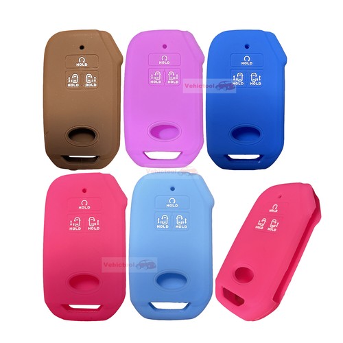 Fit KIA Carnival MPV 6-7 BNT Smart Remote Key Fob Silicone Skin Case Cover - Picture 4 of 20