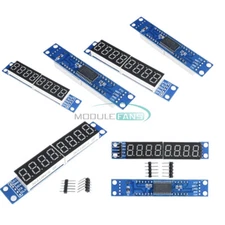 10PCS Red LED Dot Matrix 8-Digit MAX7219 Digital Tube Display Module For Arduino