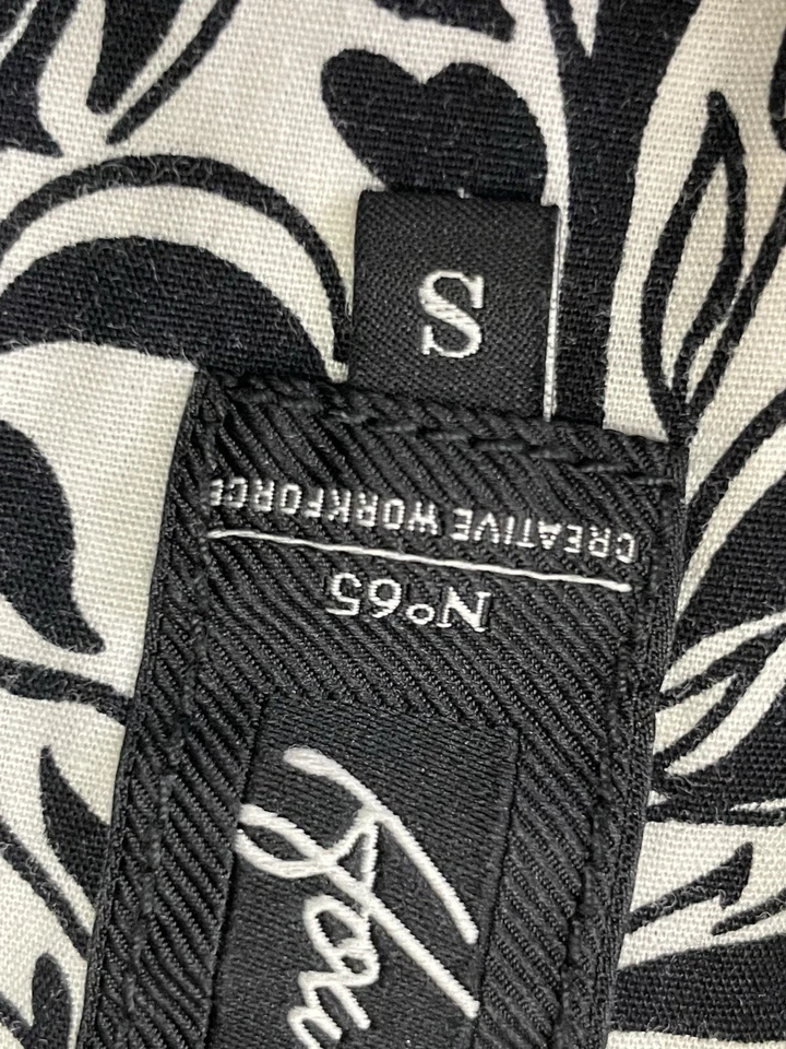 Men’s Shirt Button Down Short Sleeve Howe Small Tropical - Image 3 of 4