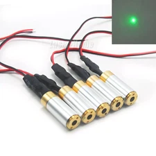 Green Laser Dot Aiming 532nm 10mW Bright Light Laser Module Positioning 3.7V-5V