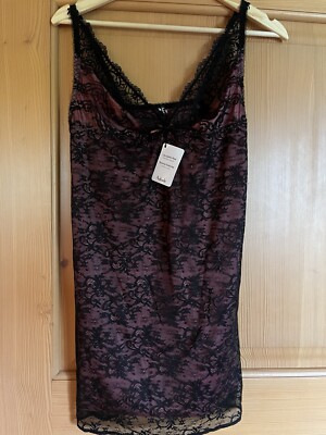 Aubade, Negligee, boudoir, M, Schwarz, Neu