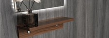 NEW in Package Brown Wooden Shelf