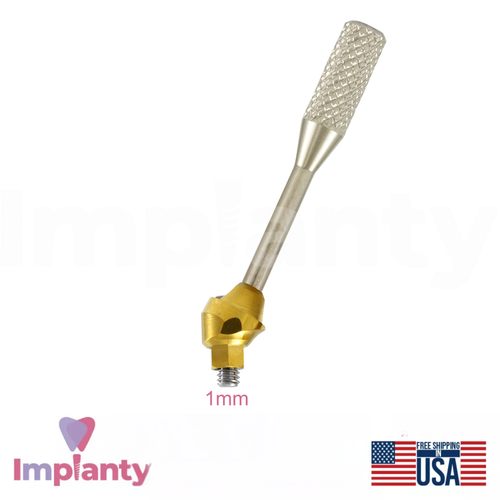 Juego de 10 fundas de plástico multi unidad dental angulada GDT 1,6 30° hexagonal interior 2,42 mm - Imagen 2 de 13
