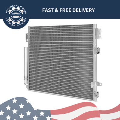 Air Conditioning AC Condenser For 11-22 Chrysler 300 Dodge Challenger ...