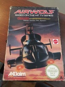 AIRWOLF NINTENDO NES BOXATO RARO #Back2eBay