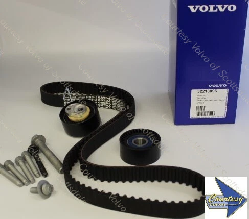 GENUINE VOLVO Factory OEM Timing Belt Kit 32213096 | eBay