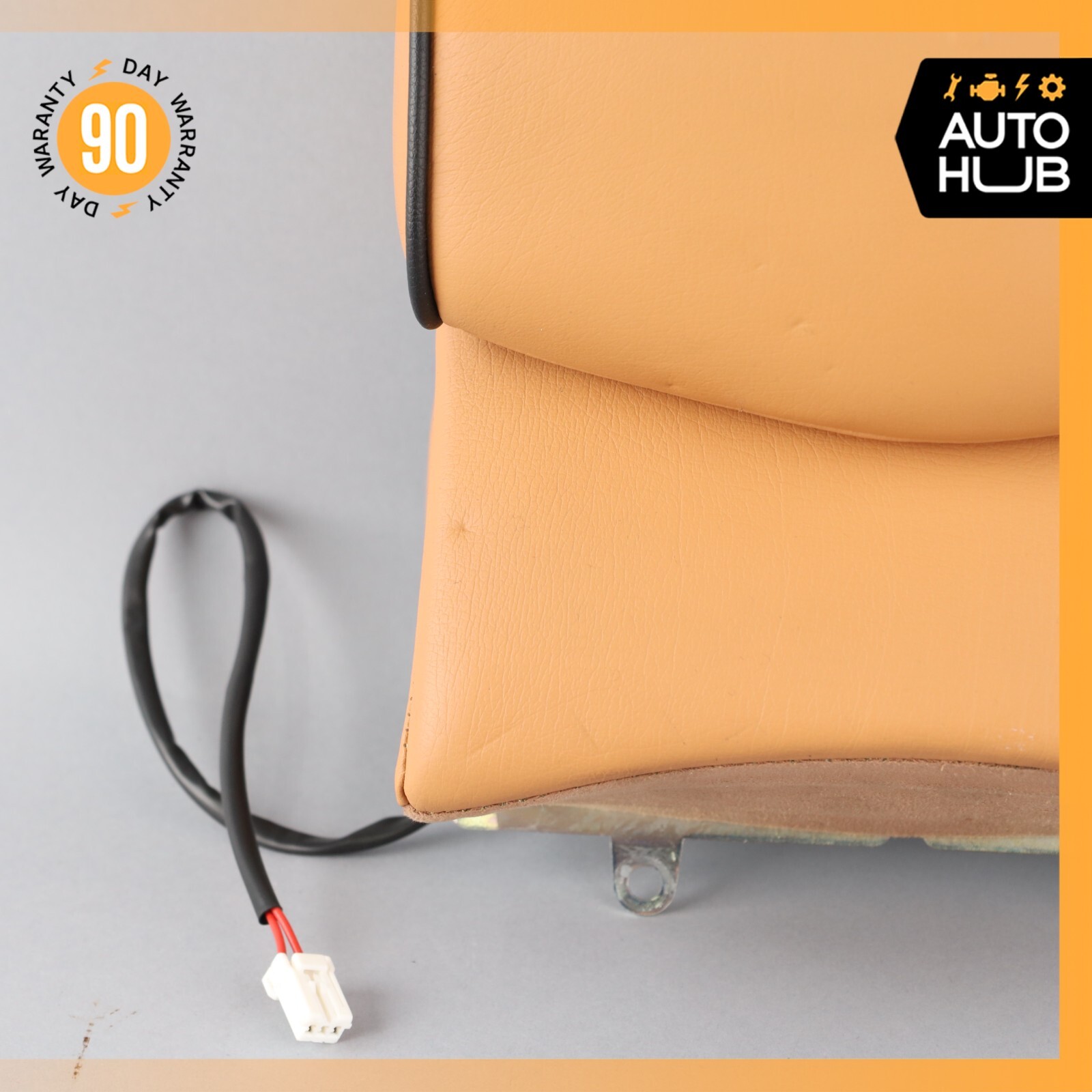 03-13 Maserati Quattroporte S M139 Rear Center Seat Headrest Brown OEM 71k