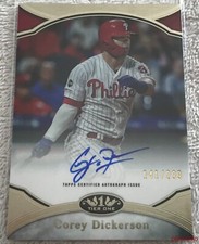 2020 Topps Tier One COREY DICKERSON #PPA-CD Prime Performer Autograph 141/299