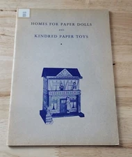HOMES FOR PAPER DOLLS & KINDRED PAPER TOYS Marian B Howard 1953 1st PB Signed