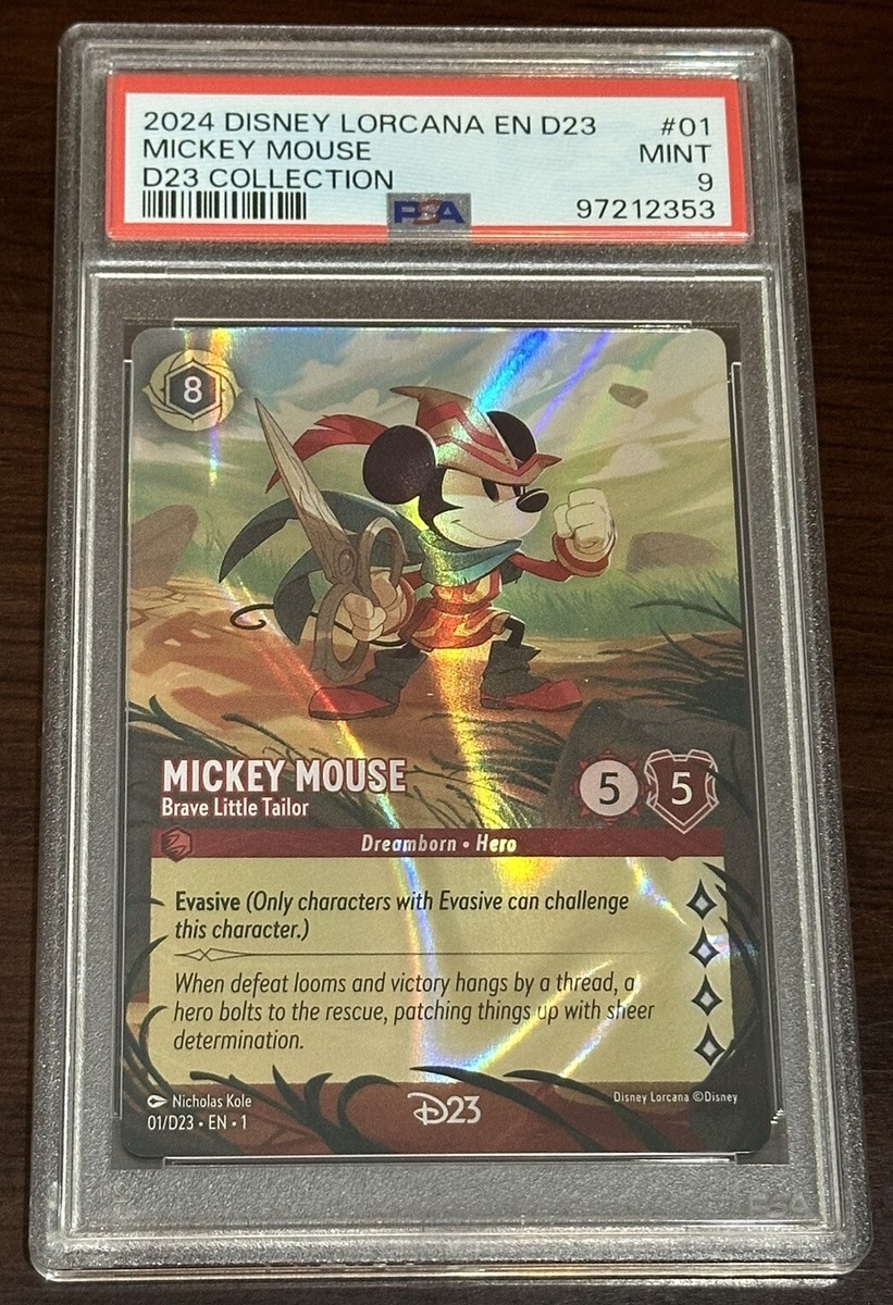 2024 DISNEY LORCANA ミッキーマウス 2024 DISNEY LORCANA JAPAN TOKYO TOYS SHOW PROMO CARD MICKY