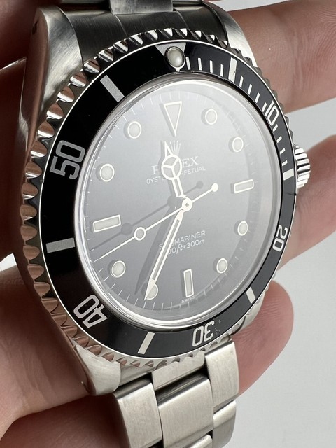 Rolex Submariner Men's Black Watch 