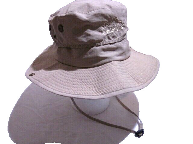 Lethmik Travelers Beige Safari Vents Sun Boonie Outdoor Hat 
