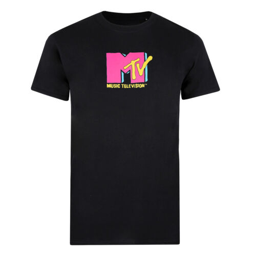 MTV Mens Logo T-Shirt (TV382) - Picture 1 of 2