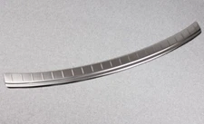 For Porsche Macan 2015-2024 2025 Matte Silver Rear Bumper Protector Guard Plate