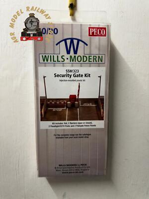 Wills SSM323 Modernes Sicherheitstor, Stand und Schranken - Kunststoffbausatz