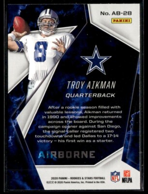 2020 Panini Rookies & Stars Troy Aikman Airborne #AB-28 Dallas