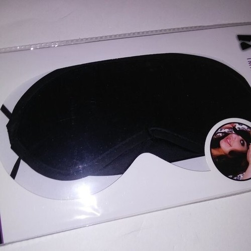 Luxe Fetish Peek A Boo Love Mask Bedroom Play Lingerie Accessory Black New - Picture 4 of 6