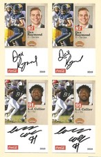 DAX RAYMOND Signed/Autographed 2019 SENIOR BOWL CARD Utah State St Aggies w/COA