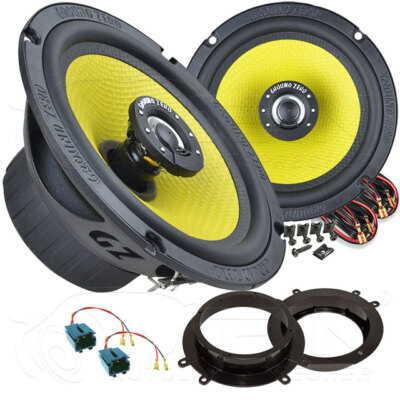 GROUND ZERO LAUTSPRECHER für PEUGEOT EXPERT 2 2007-2016 Front Tür 130W 165 #A5A9