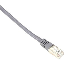 Black Box EVNSL0272GY0020 20ft Cat6 250-MHz Shielded Cable Gray