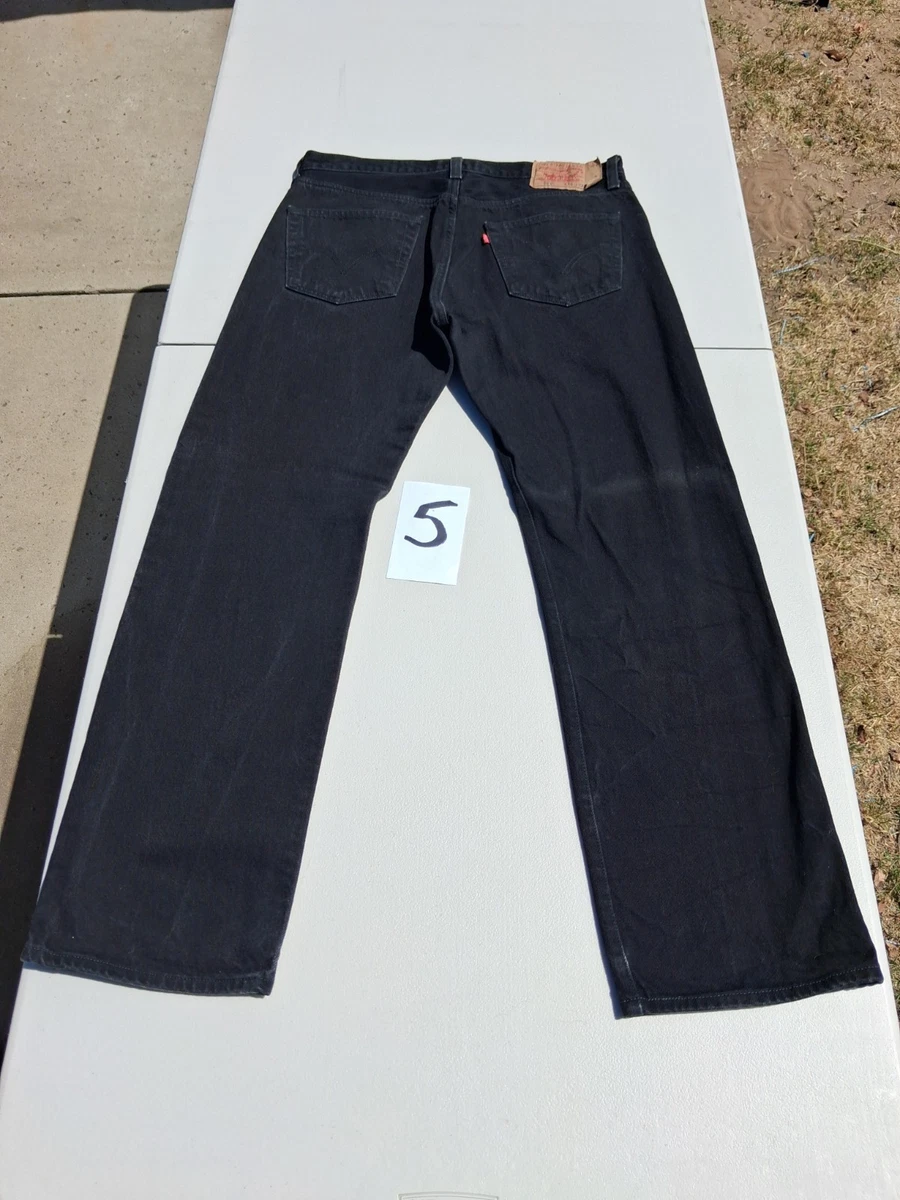 Levi's 501 Black Jeans for Men for sale - eBay