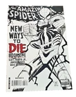 Amazing Spider-man #568 Variant John Romita Jr Sketch Black & White Cover 2008!!