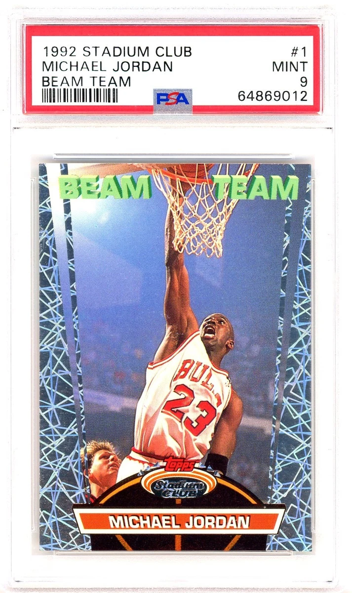 Michael Jordan Basketball Grade 9 1992-93 Season Sports Trading