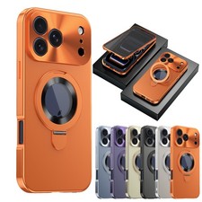 For iPhone 17 Pro Max Air 16 15 14 13 12 Slim Magnetic Stand Privacy Screen Case