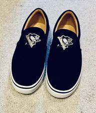 PITTSBURGH PENGUINS Cuce Shoes NHL Sparkle Logo Women's Size 7 + Shirt