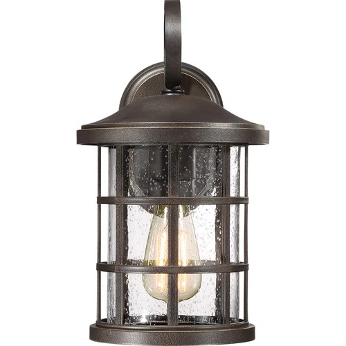 Quoizel CSE8408PN Crusade 14.25" Outdoor Wall Lantern in Palladian Bronze - Picture 3 of 5
