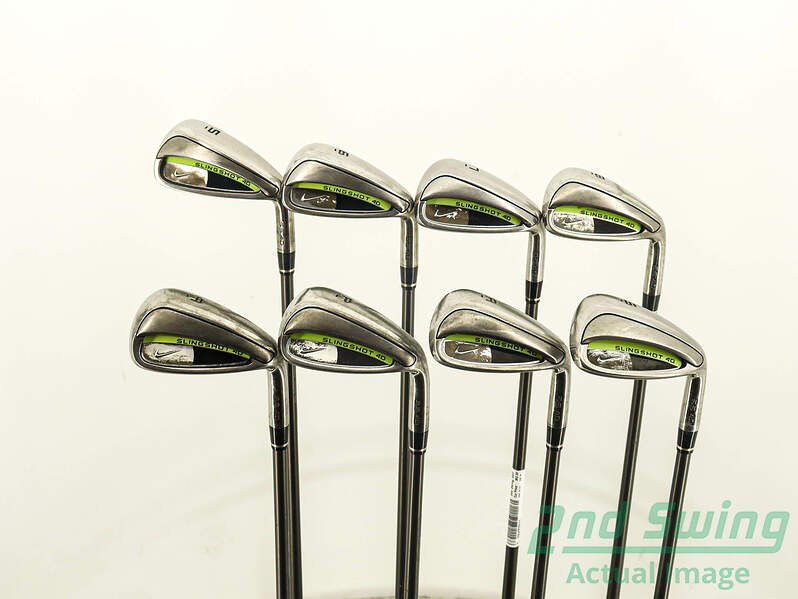 Nike Slingshot 4D Iron Set 5-PW AW SW Graphite Ladies Right -1/2