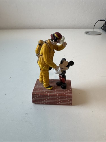 Mickey Mouse Tribute to Fireman Figurine