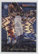2020 Panini NBA Hoops Lights Camera Action Purple Explosion Joel Embiid #12 0qr0
