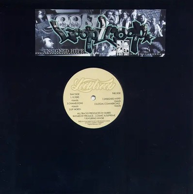 Looptroop Unsigned Hype EP EP, LTD ED NEAR MINT Vinyl Digital Vinyl LP
