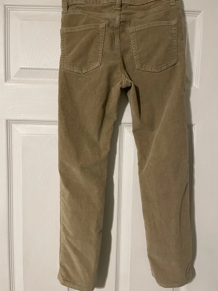 J.Crew/Crewcuts- Pantalones elásticos de pana castaño para niños en talla 8 Foto 3 de 4