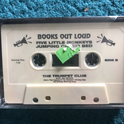New Books Out Loud Five Little Moneys Jumping On the Bed Cassette Sealed