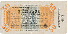 Billet de banque Allemand 1923