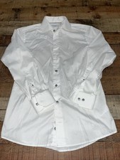 Men  s ETON Slim Fit Button Up Dress Shirt Made In Romania 2309 