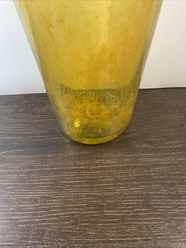 Blenko vaso in vetro arancione 11” grande vintage - Foto 4 di 6