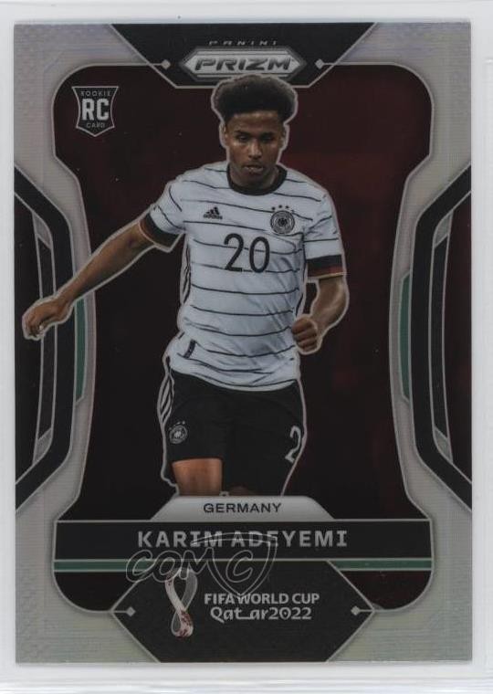 2022 Panini Prizm World Cup Qatar Silver Prizm Karim Adeyemi #111